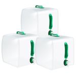 Collapsible 5.3 Gallon Water Container 3-Pack