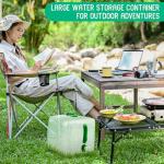 Collapsible 5.3 Gallon Water Container 3-Pack