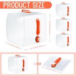 3-Pack Foldable Water Containers with Spigot