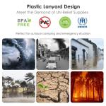 ITRAZ Collapsible Water Container Jug, 4 Gallon