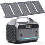 Portable Power Station with 60W Solar Panel