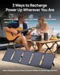 Portable Power Station with 60W Solar Panel