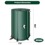 ThunderBay 100 Gallon Portable Collapsible Rain Barrel