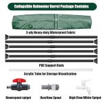 ThunderBay 100 Gallon Portable Collapsible Rain Barrel