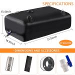 Rodelna 30 GAL Portable Water Tank with Spigot