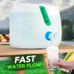 Collapsible 5.3 Gallon Water Containers - 2 Pack