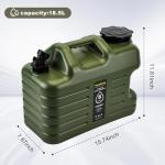 5 Gallon Leak-Proof Water Jug with Spigot