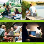 300W Portable Solar Generator with Foldable Panel