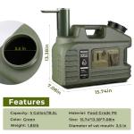 5 Gallon Water Jug with Touch Control Pump