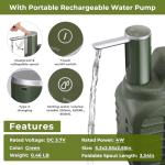 5 Gallon Water Jug with Touch Control Pump