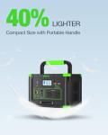 GRECELL 500W Portable Solar Power Station