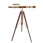 Vintage Brass Telescope with 64x Magnification