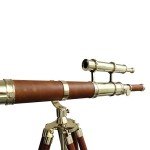 Vintage Brass Telescope with 64x Magnification