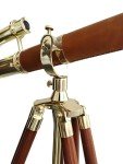 Vintage Brass Telescope with 64x Magnification