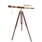 Vintage Brass Telescope with 64x Magnification