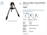iOptron LiteRoc Tripod for CEM40/CEM60/CEM70