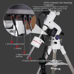 8" Newtonian Telescope with EXOS-2 GOTO Mount