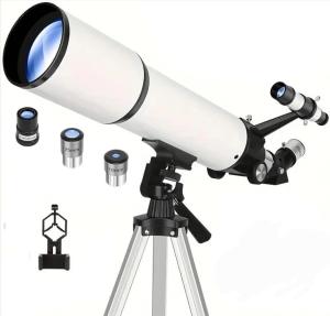 80mm Aperture Motorized Telescope Mount with Accessories