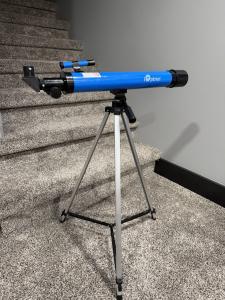 iOptron Blue Refractor Telescope with Tripod