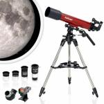 AmScope 102mm Refractor Telescope with Alt-AZ Mount