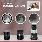 AmScope 80mm Refractor Telescope with Equatorial Mount