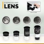 AmScope 102mm Refractor Telescope with Alt-AZ Mount