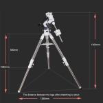 Maxvision EXOS-2 Equatorial Mount with Steel Foot Stand