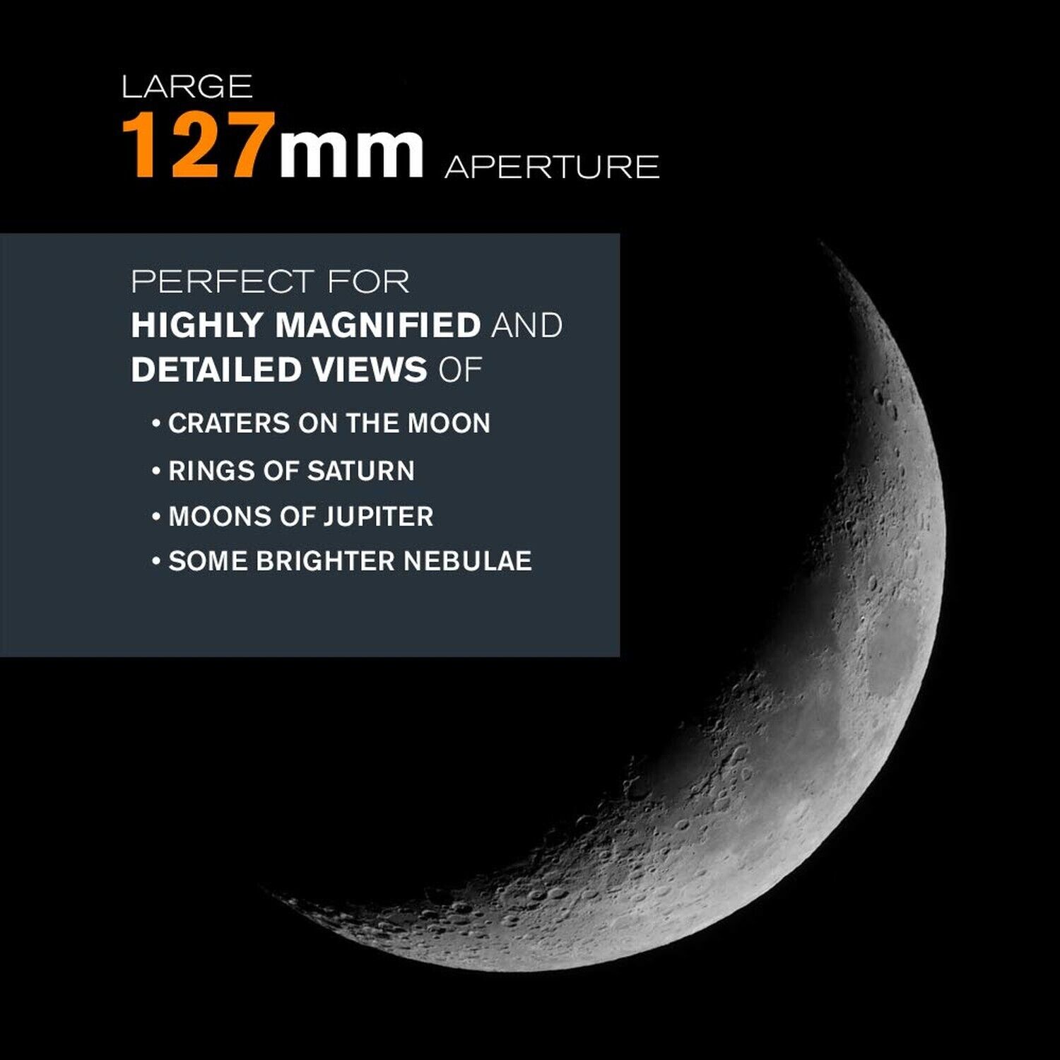 Compact Celestron NexStar 127SLT Computerized Telescope with Mount