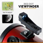 AmScope 114mm Reflector EQ Telescope Mount