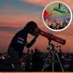 AmScope 114mm Reflector EQ Telescope Mount