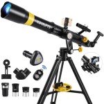 Digital Eyepiece 90mm Astronomy Telescope Mount
