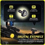 Digital Eyepiece 90mm Astronomy Telescope Mount