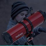 AmScope 130mm Reflector Telescope with Equatorial Mount