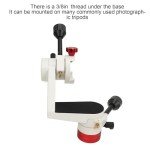 360° Adjustable Altazimuth Telescope Mount for Stargazing