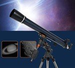 90mm Equatorial Telescope Mount for Stargazing