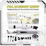 Telescope with Digital Eyepiece - Astronomy Refracting Telescope 90mm Aperture 900mm Vertisteel Altazimuth Mount, Compact and Powerful for Beginners,Professionals and Kids, Perfect for Observing White
