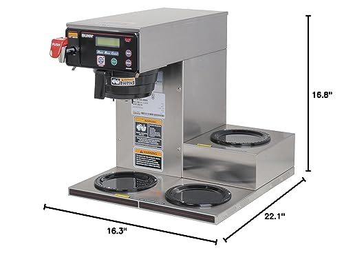 BUNN Axiom DV-3 Dual Voltage 12-Cup Brewer