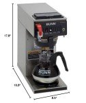 BUNN Automatic 12-Cup Coffee Brewer with Warmer