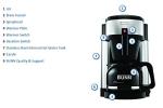 BUNN BT Speed Brew 10-Cup Coffee Maker, Black