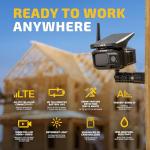 Vosker VKX Solar 4G Cellular Security Camera