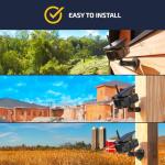 Vosker VKX Solar 4G Cellular Security Camera