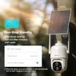 Sovmiku AI 2K Solar Security Camera - Wireless Spy Gear