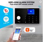 Smart Home Security System with WiFi and GSM