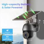 S600 Solar Security Camera with 360° View