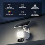 Tapo 2K Outdoor Wireless Security Camera with Solar