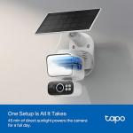 Tapo 2K Outdoor Wireless Security Camera with Solar