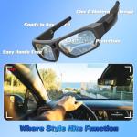 4K Smart Camera Glasses with UV400 Protection