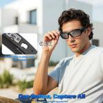4K Smart Camera Glasses with UV400 Protection