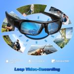 4K Smart Camera Glasses with UV400 Protection