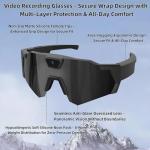 Smart Camera Glasses for Action and Adventure